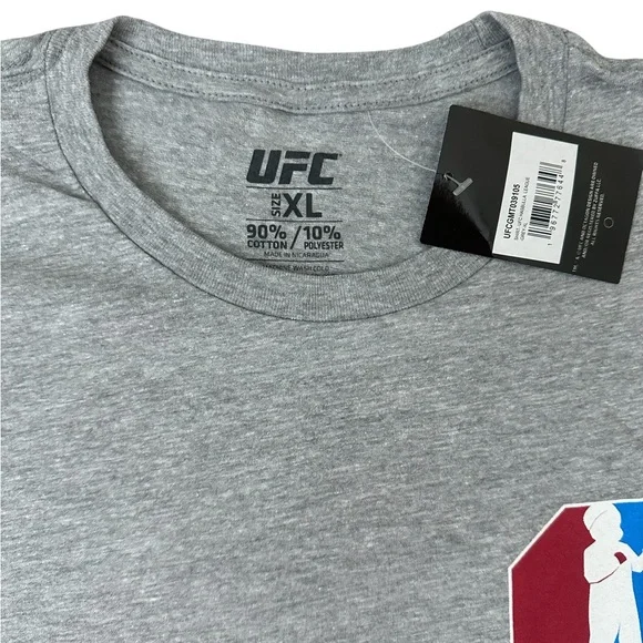 UFC Hasbulla League Grey T-Shirt Unisex Men Women Size XL Authentic NWT $25 MSRP - Picture 2 of 4